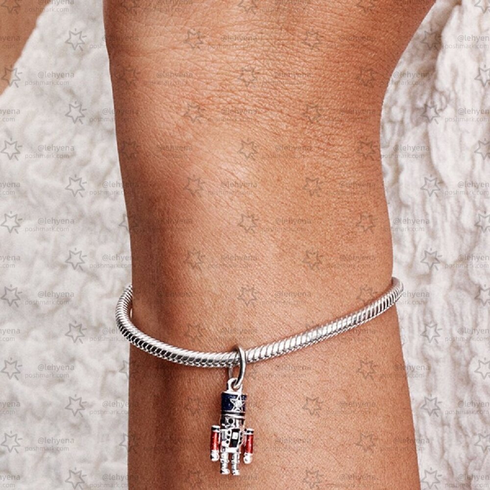 Pandora Moveable Nutcracker Dangle Charm - image 6